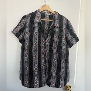Retro button up